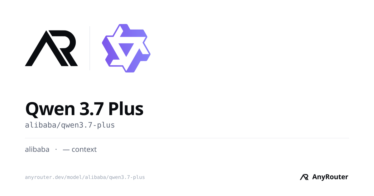 Qwen 3.7 Plus share card