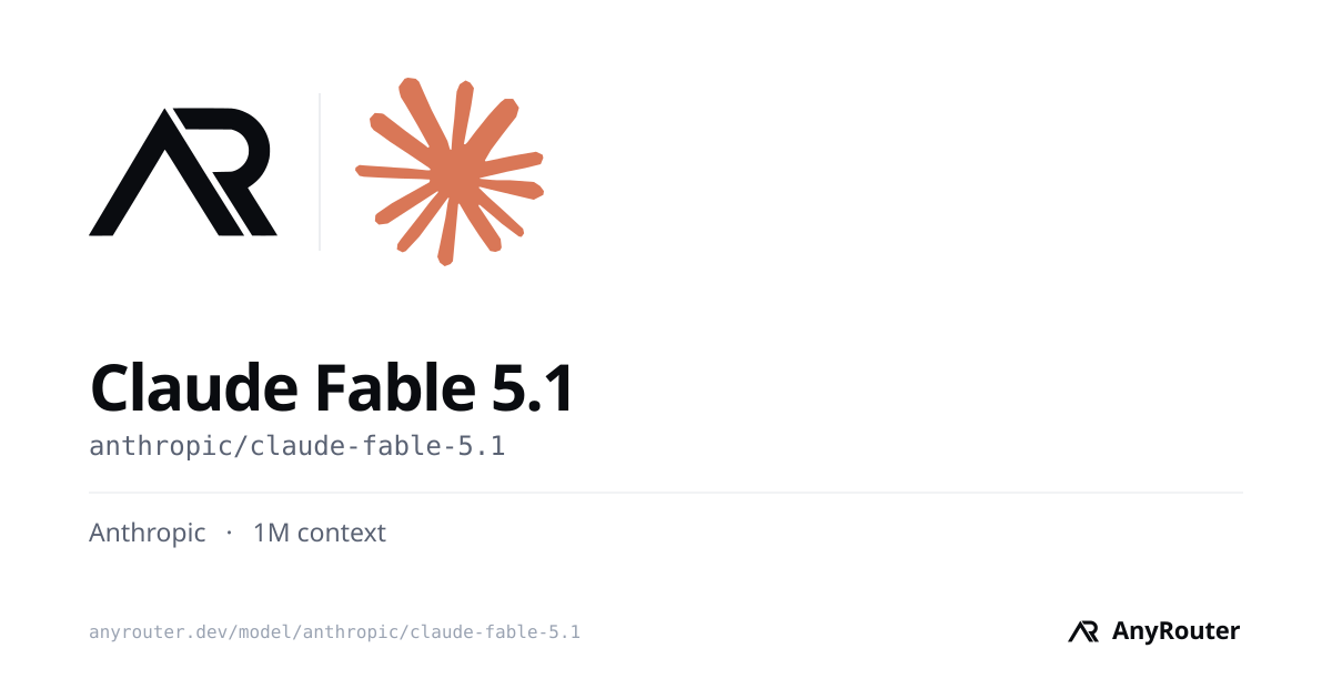 Claude Fable 5.1 share card