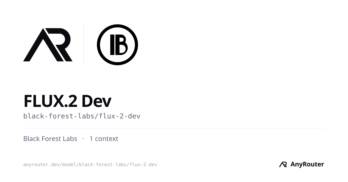 FLUX.2 Dev share card