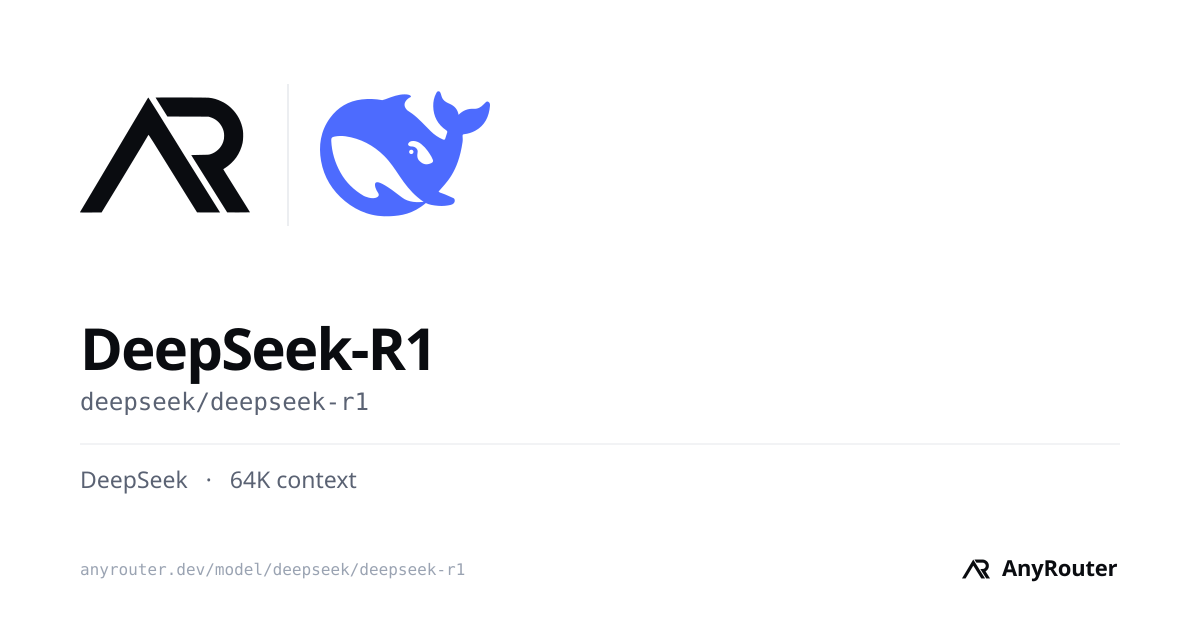 DeepSeek-R1 share card