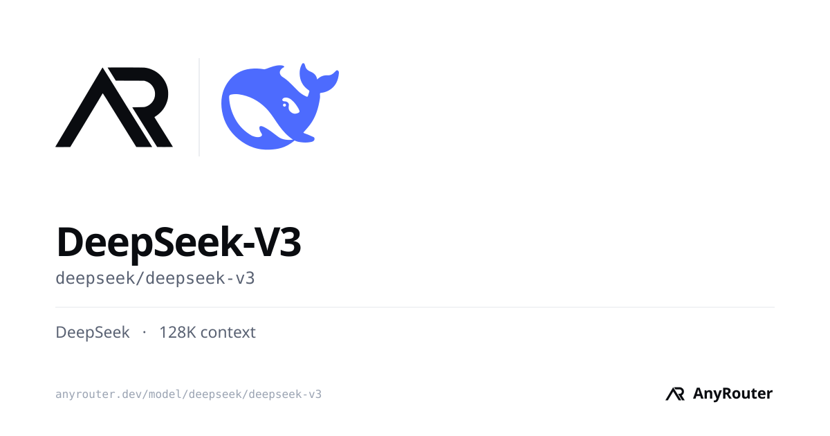 DeepSeek-V3 share card