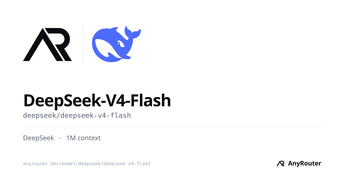 DeepSeek-V4-Flash share card