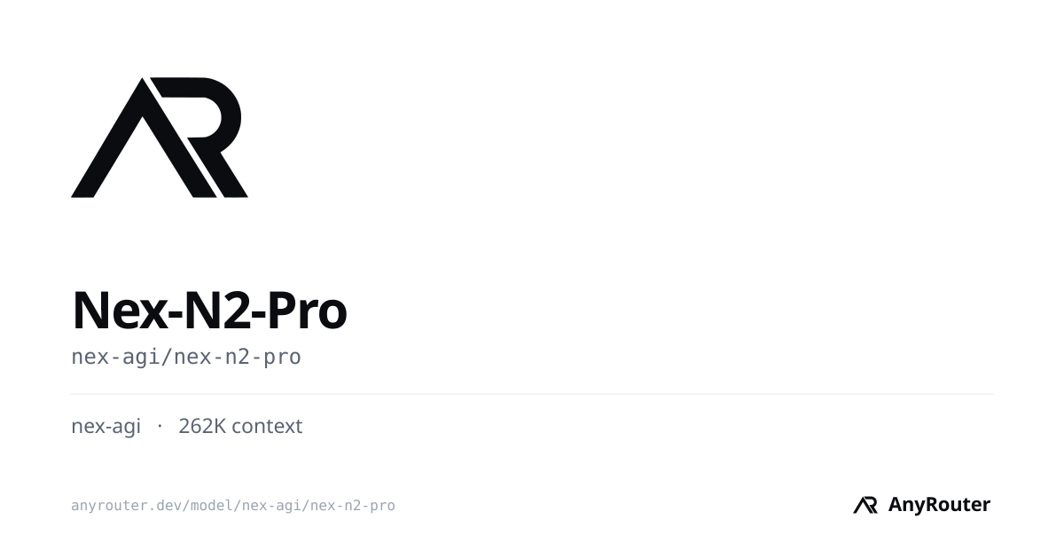 Nex-N2-Pro share card
