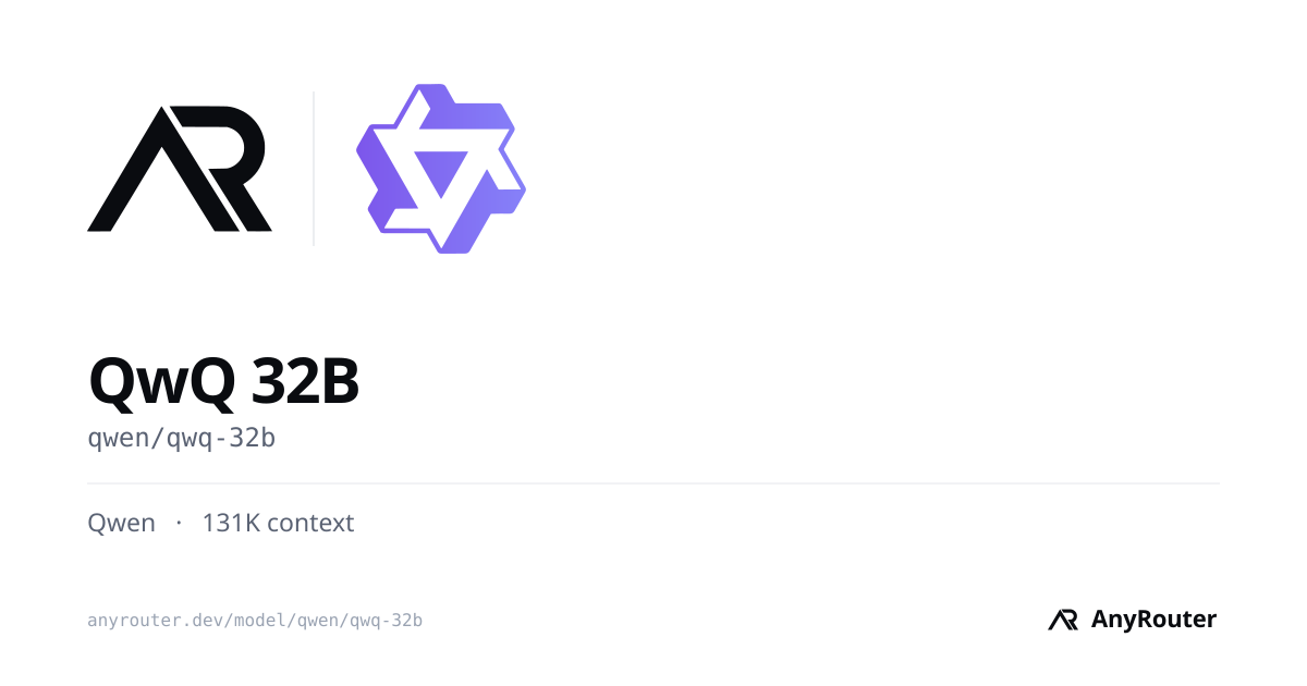 QwQ 32B share card
