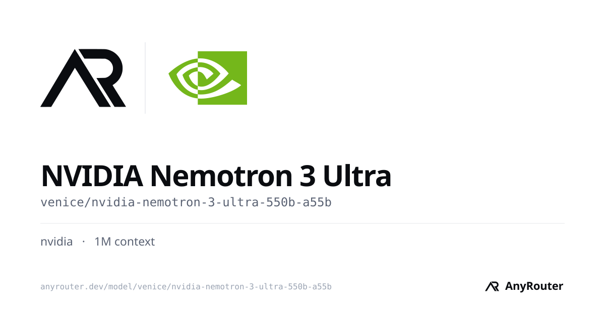 NVIDIA Nemotron 3 Ultra share card