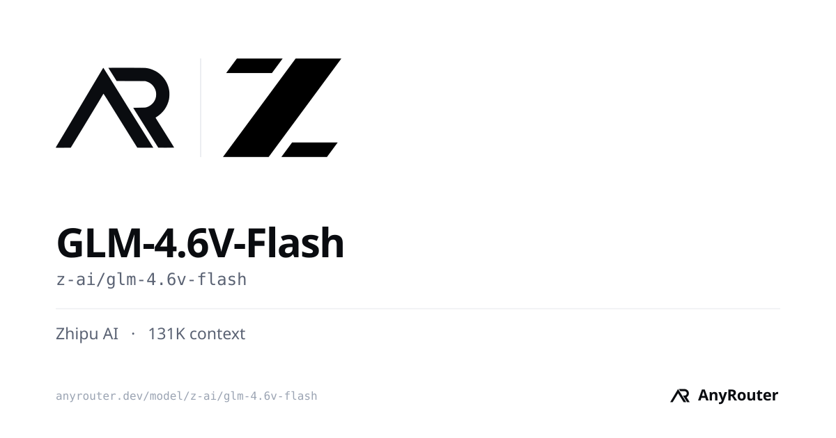 GLM-4.6V-Flash share card