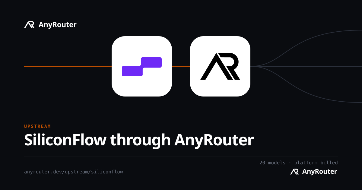 siliconflow upstream share card