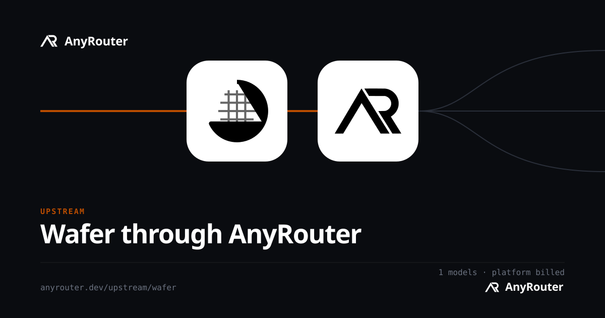 Wafer upstream share card