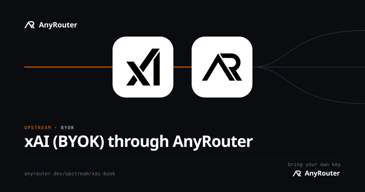 xAI upstream share card
